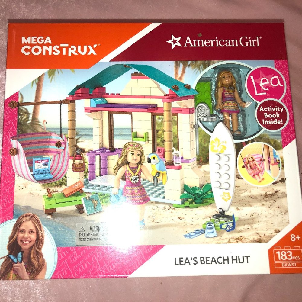NEW American Girl Mega Construx Lea's Beach Hut